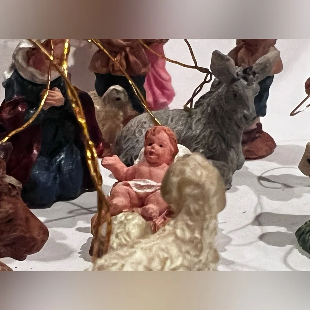 Dillard’s Trimmings Nativity Scene Holiday Figurine Set